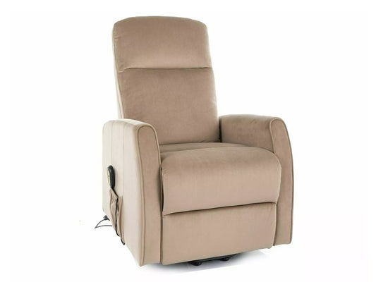 Fotelis reglaineris Fotel rozkładany Leto Velvetas LETOVBE (Beige)