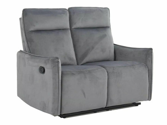 Sofa reglaineris Sofa Travis 2 Velvetas, Spalva: Pilka