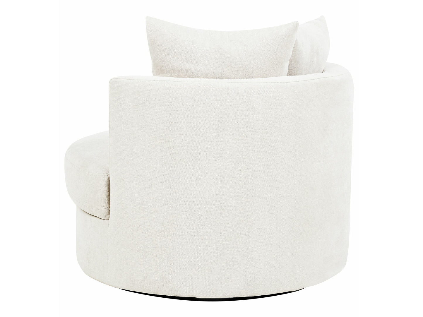 Fotelis Swivel Gobelenas DALBY 403404, Spalva: Beige