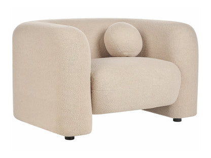Minkštų baldų komplektas 4 Seater Boucle Living Room Komplektas Beige LEIREN 507579