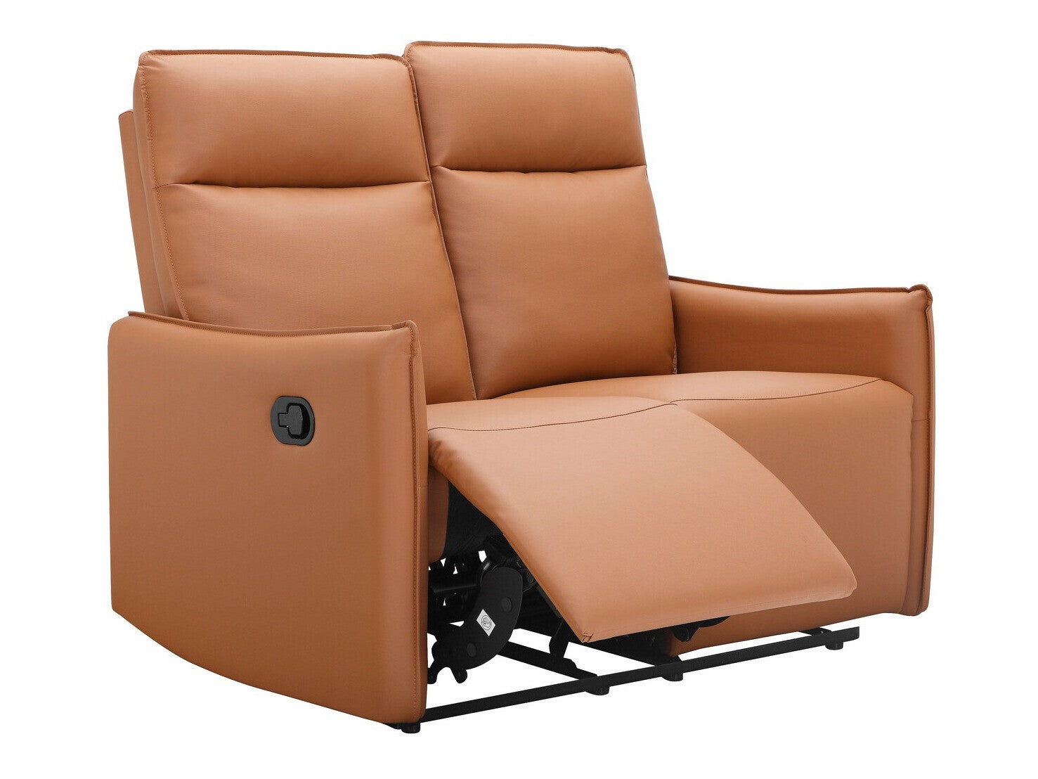 Sofa reglaineris Lugo Sofa with 2 Seats with Rankinis Function in Konjakas PU 12671039 (Ruda)