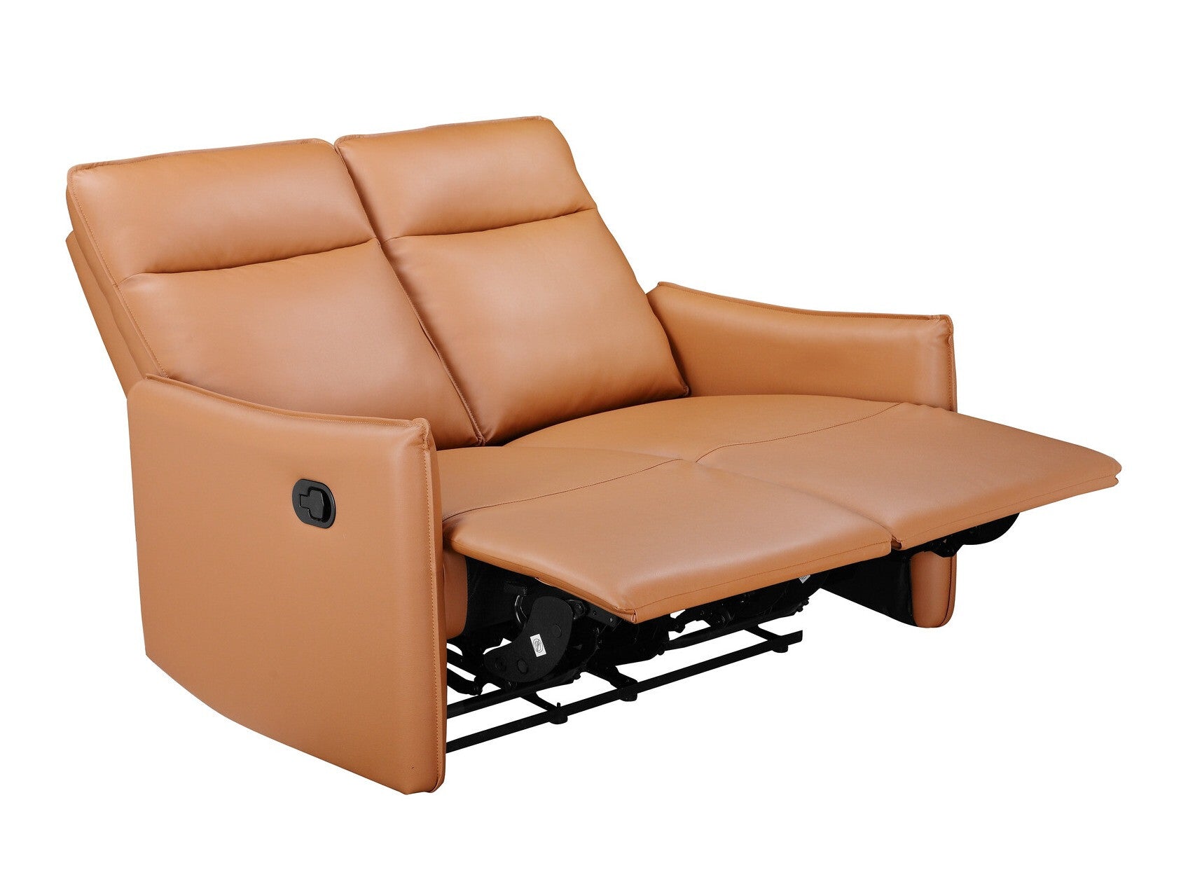Sofa reglaineris Lugo Sofa with 2 Seats with Rankinis Function in Konjakas PU 12671039 (Ruda)