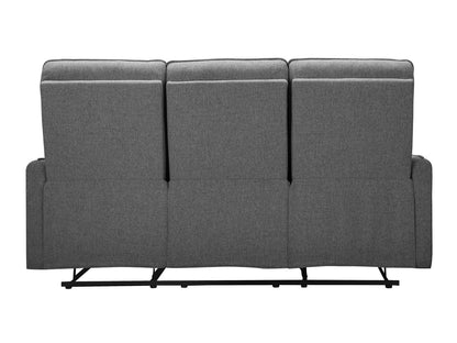 Sofa reglaineris Lugo Sofa with 3 Seats with Rankinis Function in Antracitas Gobelenas 12661088 (Antracitas)
