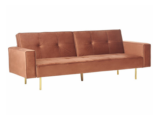 Sofa lova VISNES 509331, Spalva: Ruda