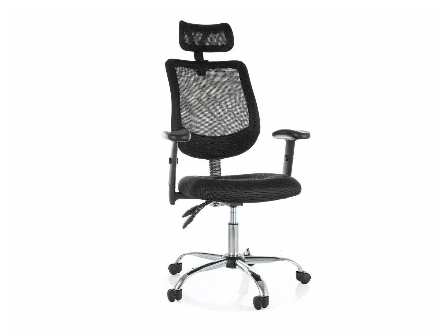 Biuro kėdė Q-118R OBRQ118RC, Spalva: Juoda