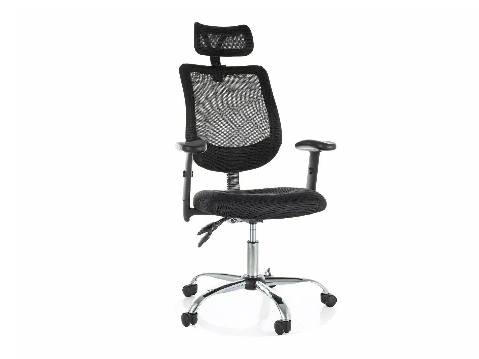 Biuro kėdė Q-118R OBRQ118RC, Spalva: Juoda