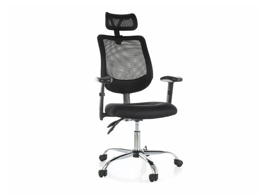 Biuro kėdė Q-118R OBRQ118RC, Spalva: Juoda