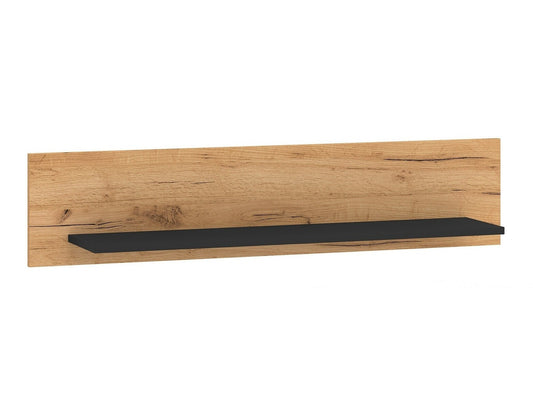 Pakabinama lentyna URSO 12 craft gold/black - shelf