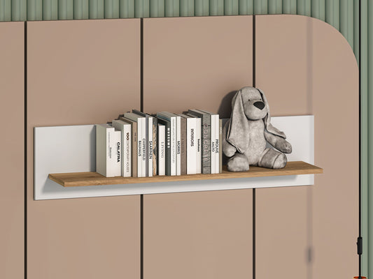 Pakabinama lentyna Torino 10 Alpine White/Honey Castello - shelf
