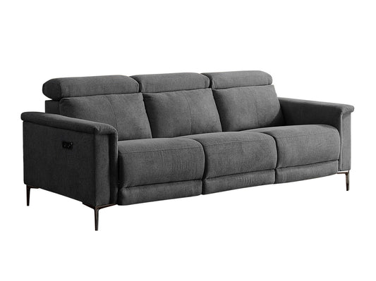 Sofa reglaineris Lund Sofa 3 Seater with 2 Elektrinis Reglaineris in Antracitas Gobelenas 1207549 (Antracitas)