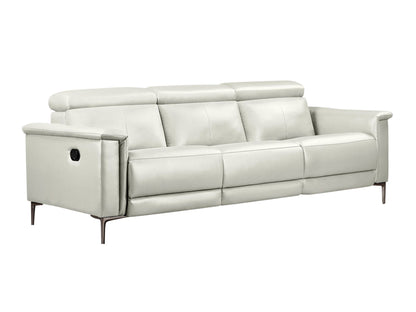 Sofa reglaineris Lund Sofa 3 Seater with 2 Rankinis Reglaineris in Kreminė PU 12081040 (Kreminė)