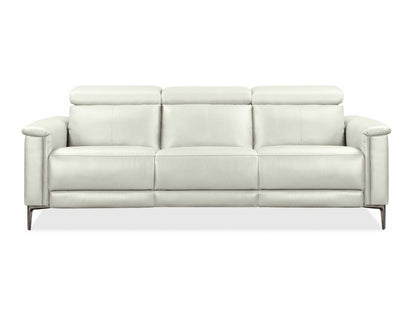 Sofa reglaineris Lund Sofa 3 Seater with 2 Rankinis Reglaineris in Kreminė PU 12081040 (Kreminė)