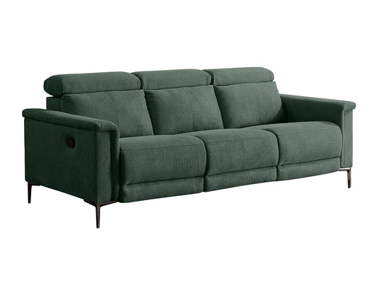 Sofa reglaineris Lund Sofa 3 Seater with 2 Rankinis Reglaineris in Tamsi Žalia Gobelenas 12081496 (Tamsi žalia)