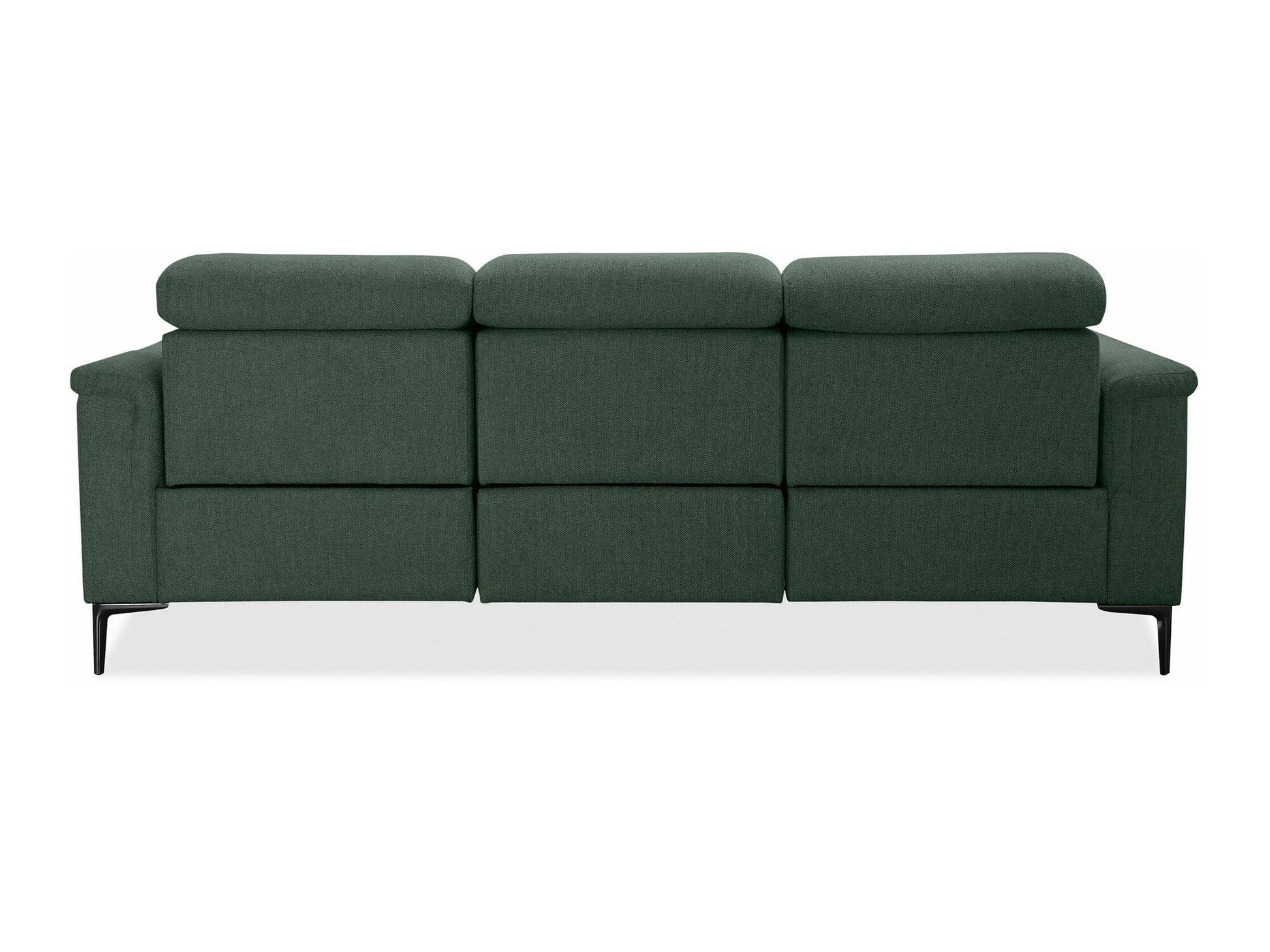 Sofa reglaineris Lund Sofa 3 Seater with 2 Rankinis Reglaineris in Tamsi Žalia Gobelenas 12081496 (Tamsi žalia)