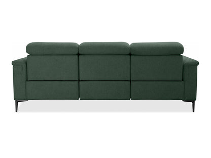 Sofa reglaineris Lund Sofa 3 Seater with 2 Rankinis Reglaineris in Tamsi Žalia Gobelenas 12081496 (Tamsi žalia)