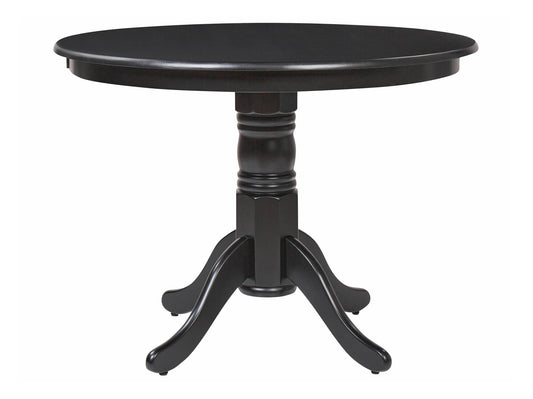 Stalas Apvalus Dining Stalas ⌀ 100 cm Juoda AKRON 516619