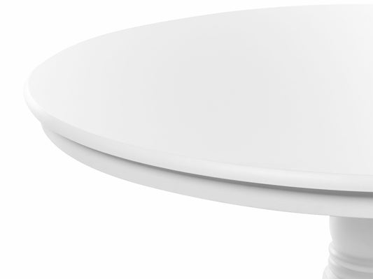 Stalas Apvalus Dining Stalas ⌀ 120 cm Balta AKRON 516600 (Balta)