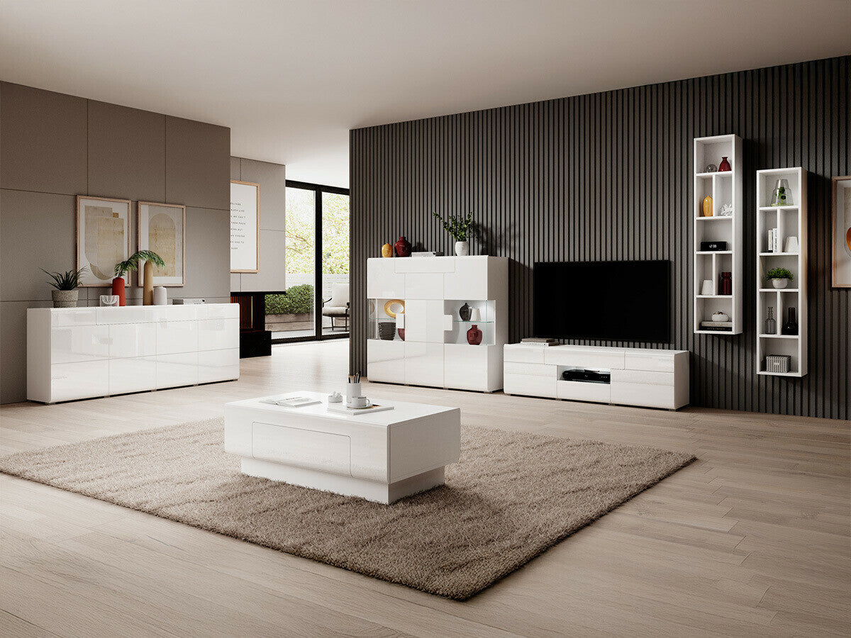 Pakabinama lentyna Toledo 88 2498DW88, Spalva: Balta