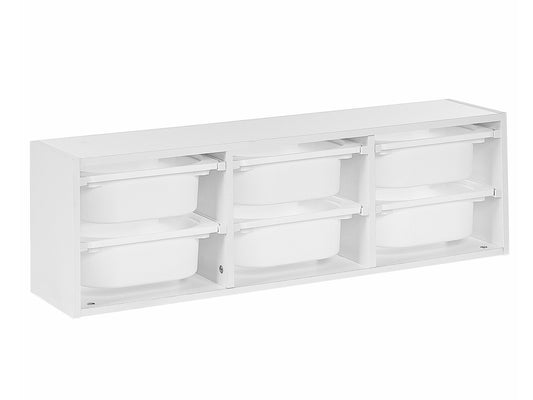 Pakabinama lentyna Wall Lentyna with 6 Boxes Balta TOBIN 571101