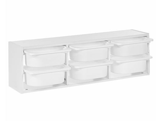 Pakabinama lentyna Wall Lentyna with 6 Boxes Balta TOBIN 571101