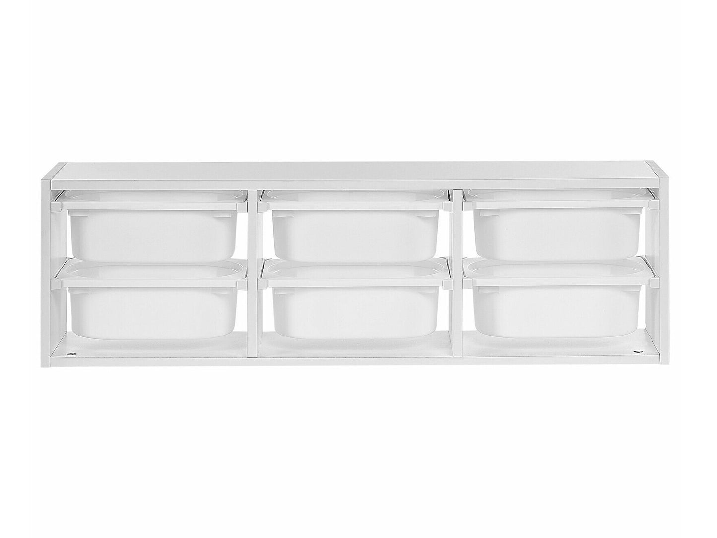 Pakabinama lentyna Wall Lentyna with 6 Boxes Balta TOBIN 571101