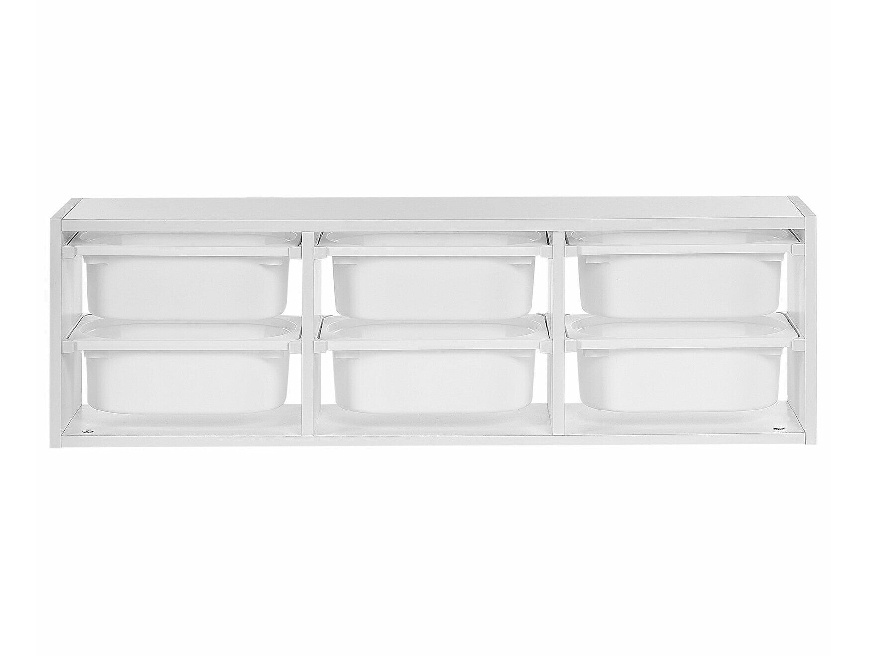 Pakabinama lentyna Wall Lentyna with 6 Boxes Balta TOBIN 571101