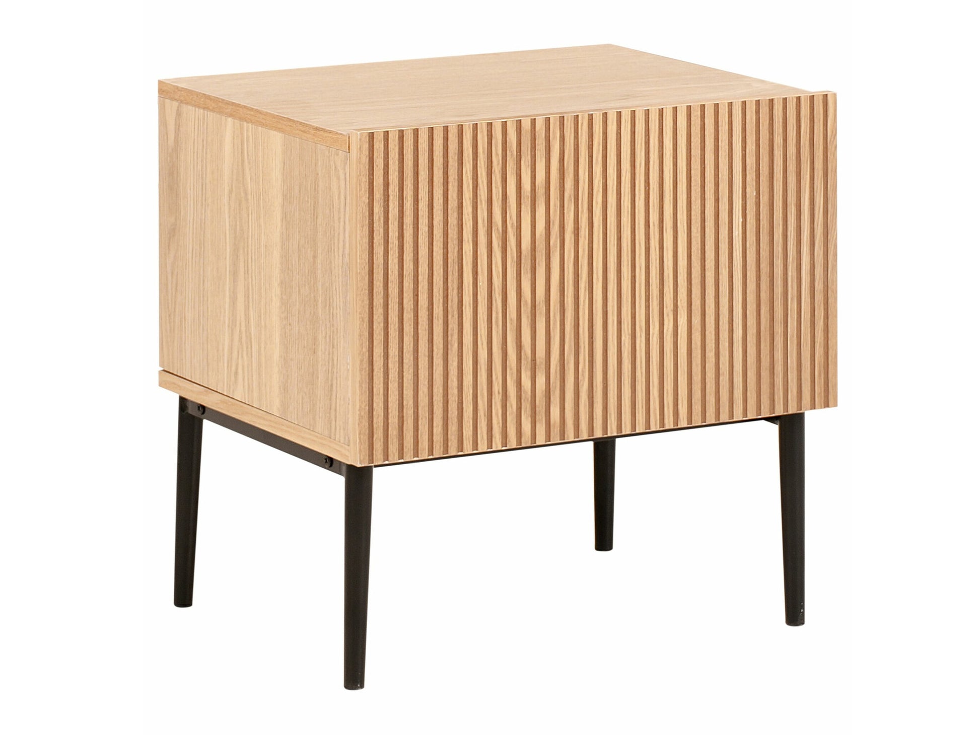 Naktinis staliukas Lovoside Stalas BLYTHE Natural Uosis Medis 600914 (Ruda)