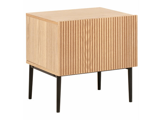 Naktinis staliukas Lovoside Stalas BLYTHE Natural Uosis Medis 600914 (Ruda)