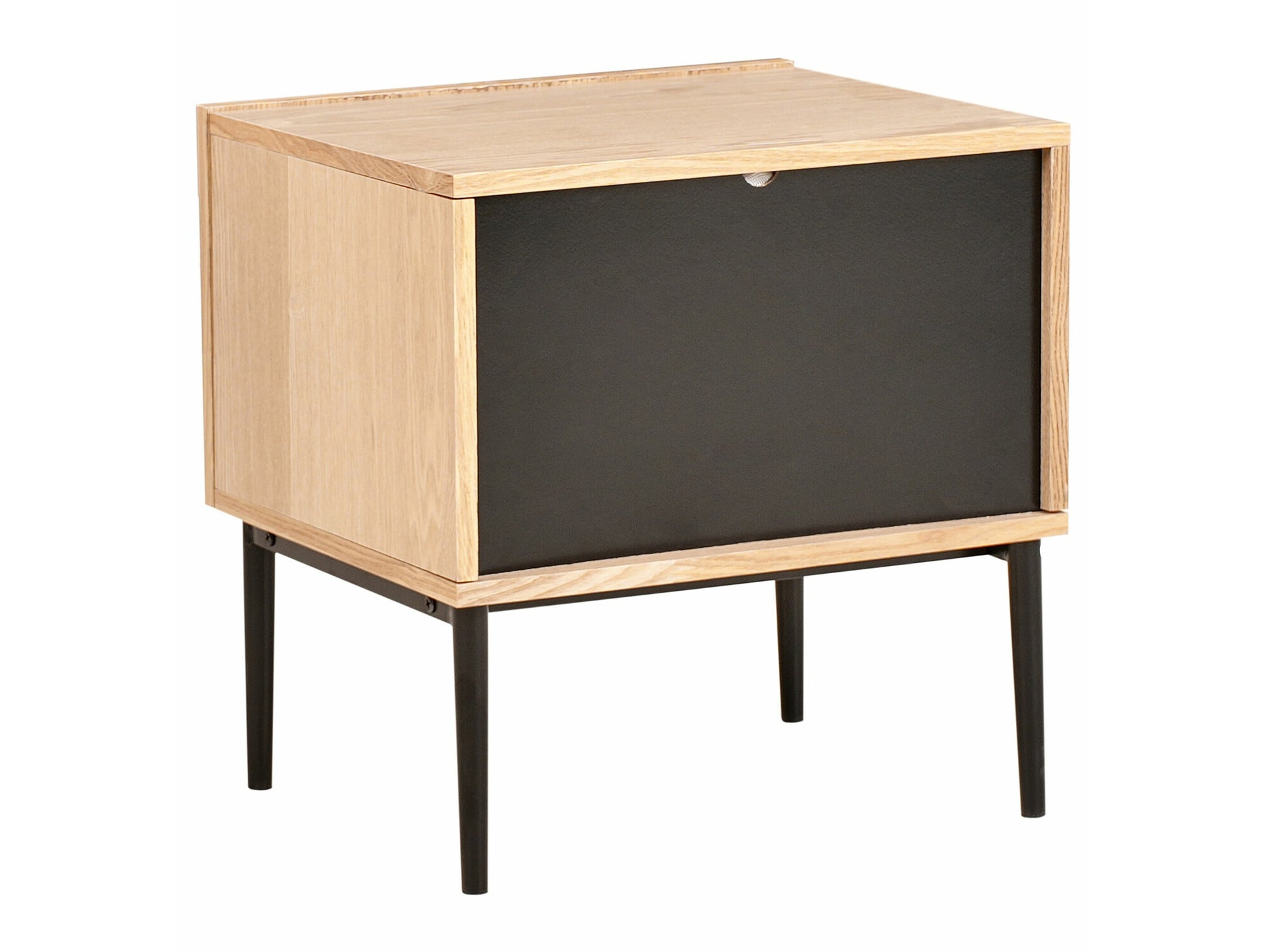Naktinis staliukas Lovoside Stalas BLYTHE Natural Uosis Medis 600914 (Ruda)