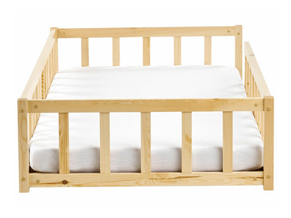 Lova Medinės Kids Lova EU Viengulės Size MEYMAC 603965 (Šviesus medis)