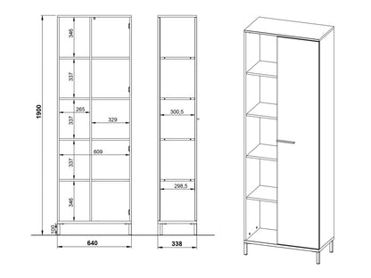 Biuro komplektas GW-ROVIGO Office-Komplektas 2 9894 GW-ROVIGO 9894-630 (Kašmyras)