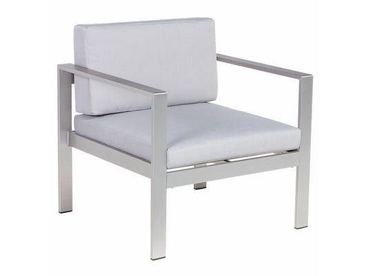 Lauko fotelis Garden Fotelis SALERNO Metalas Šviesi Pilka 306053 (Šviesi pilka)