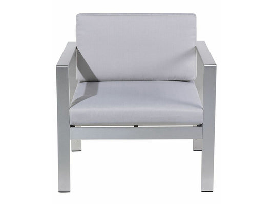 Lauko fotelis Garden Fotelis SALERNO Metalas Šviesi Pilka 306053 (Šviesi pilka)