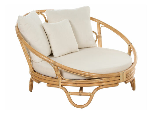 Lauko fotelis Garden Daylova ROSSANO Rattan Natural 406559 (Šviesi ruda)