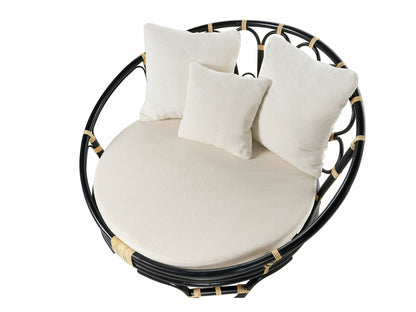 Lauko fotelis Garden Daylova ROSSANO Rattan Juoda 406592 (Juoda)