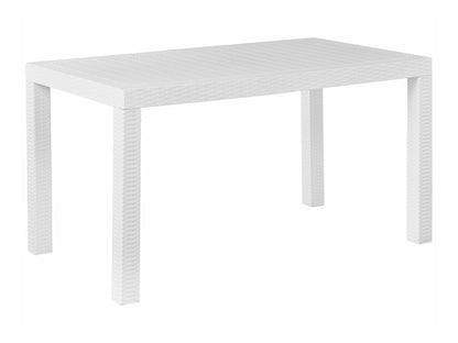 Lauko stalas Stalas FOSSANO 140 cm 80 cm Balta 265485 (Balta)