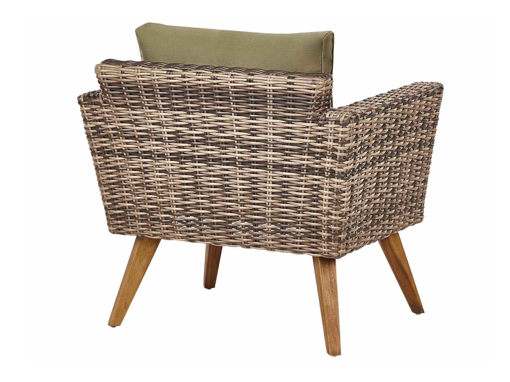 Lauko baldų komplektas VITTORIA 4 seater 520688, Spalva: Ruda + Šviesus alyvmedis
