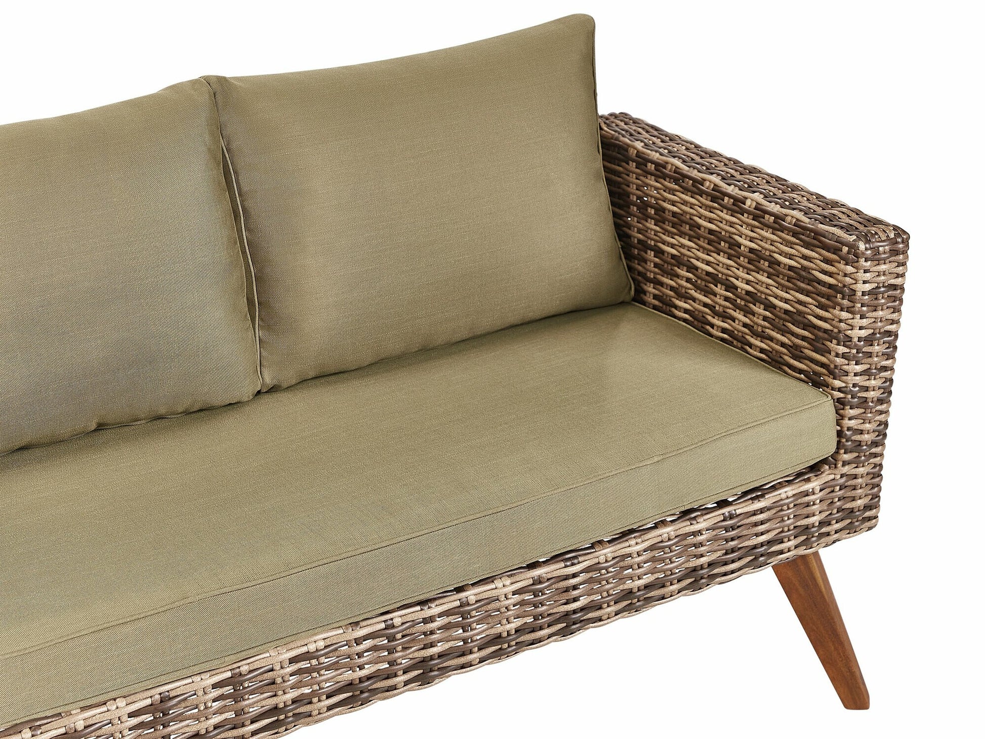 Lauko baldų komplektas VITTORIA 4 seater 520688, Spalva: Ruda + Šviesus alyvmedis