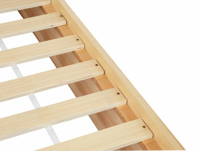 Lova Kids Lova Pušis Medis ORGEVAL 90 x 200 cm (EU Viengulės) with Storage Šviesi Ruda 594947 (Šviesus medis)