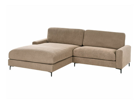 Minkštas kampas MALOY 604024, Spalva: Ruda, Variantas: Kairinis
