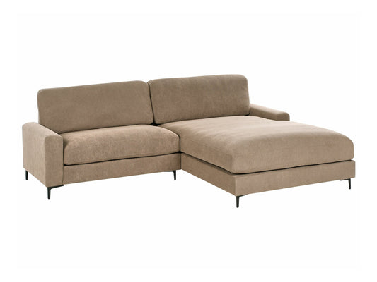Minkštas kampas MALOY 603987, Spalva: Ruda, Variantas: Dešininis