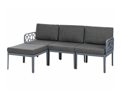 Lauko baldų komplektas ERICHE 611553, Spalva: Pilka 4026888