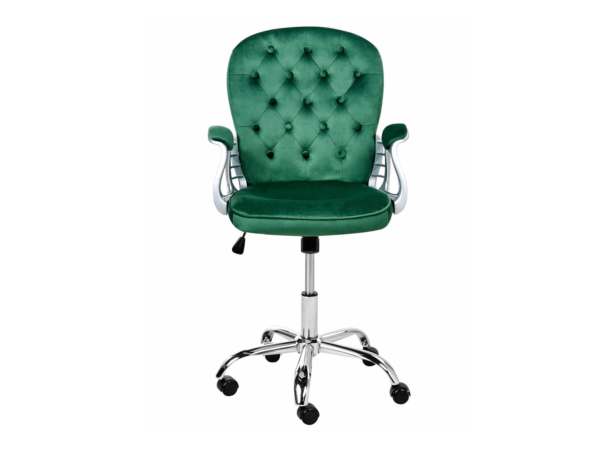 Biuro kėdė Swivel Velvetas Office Kėdė PRINCESS 2 Žalia 609055 (Žalia)
