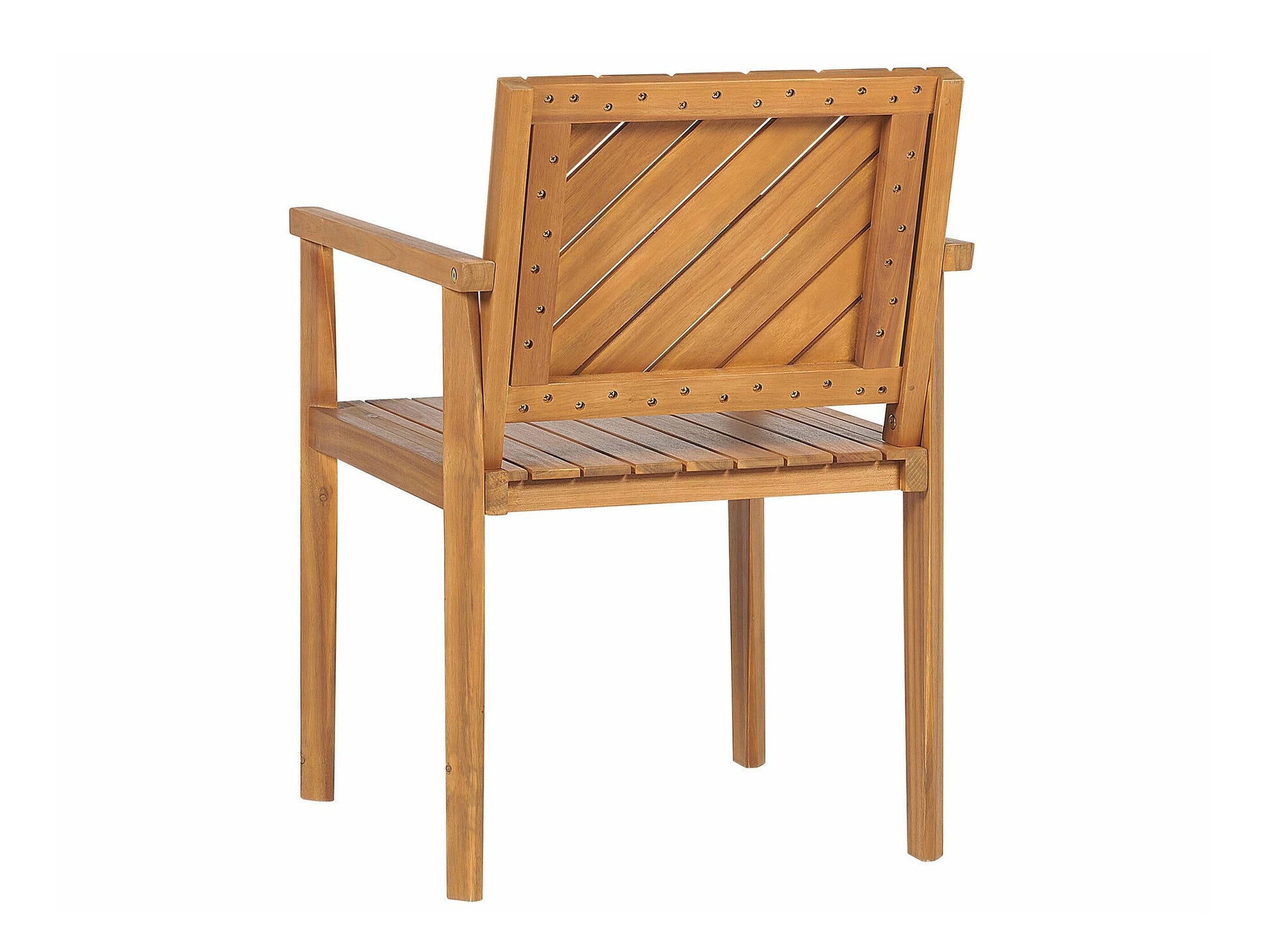 Stalo ir kėdžių komplektas Garden Dining Komplektas 4 Seater BARATTI Akacija Medis Ruda 399747