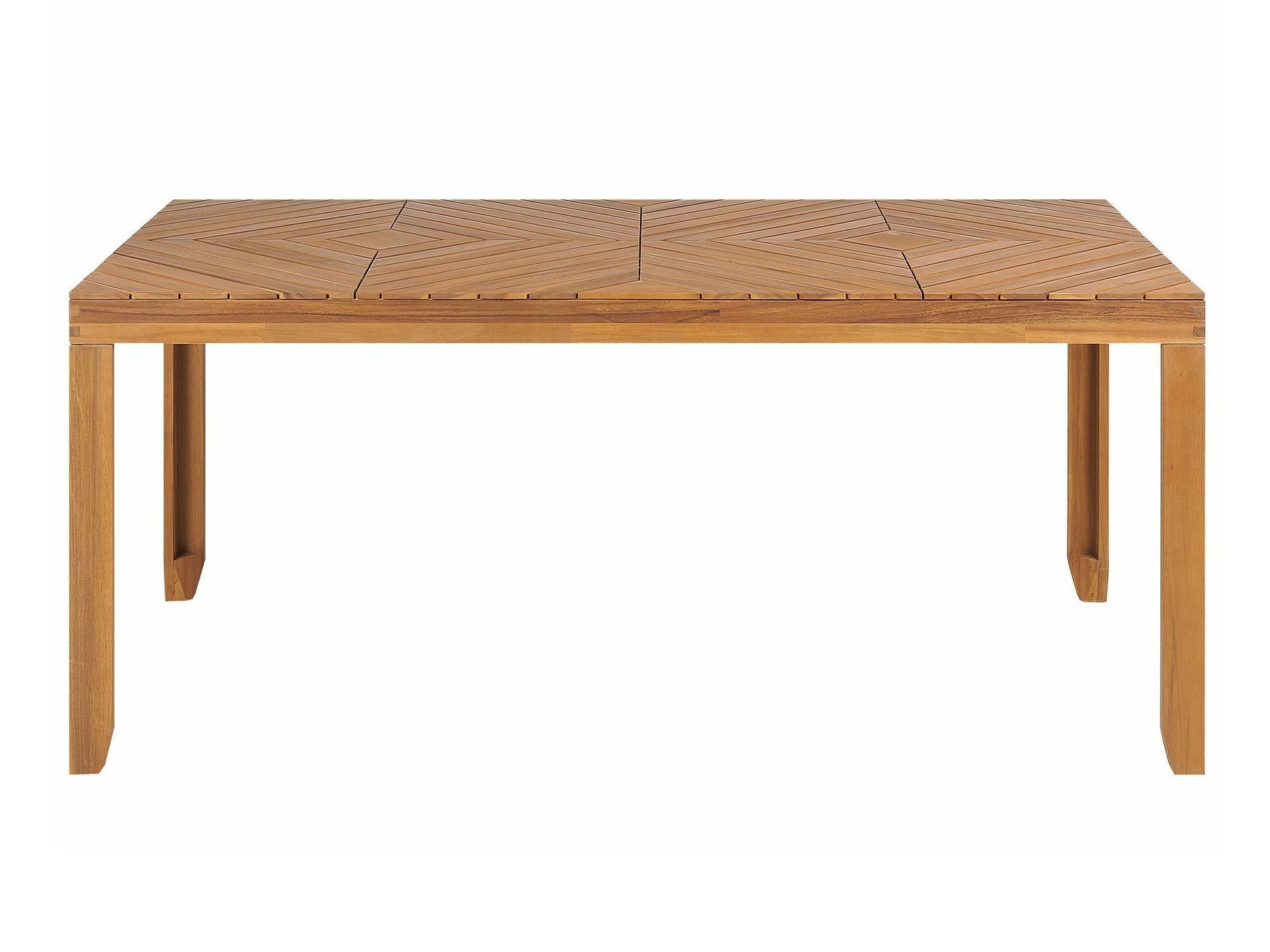 Stalo ir kėdžių komplektas Garden Dining Komplektas 4 Seater BARATTI Akacija Medis Ruda 399747