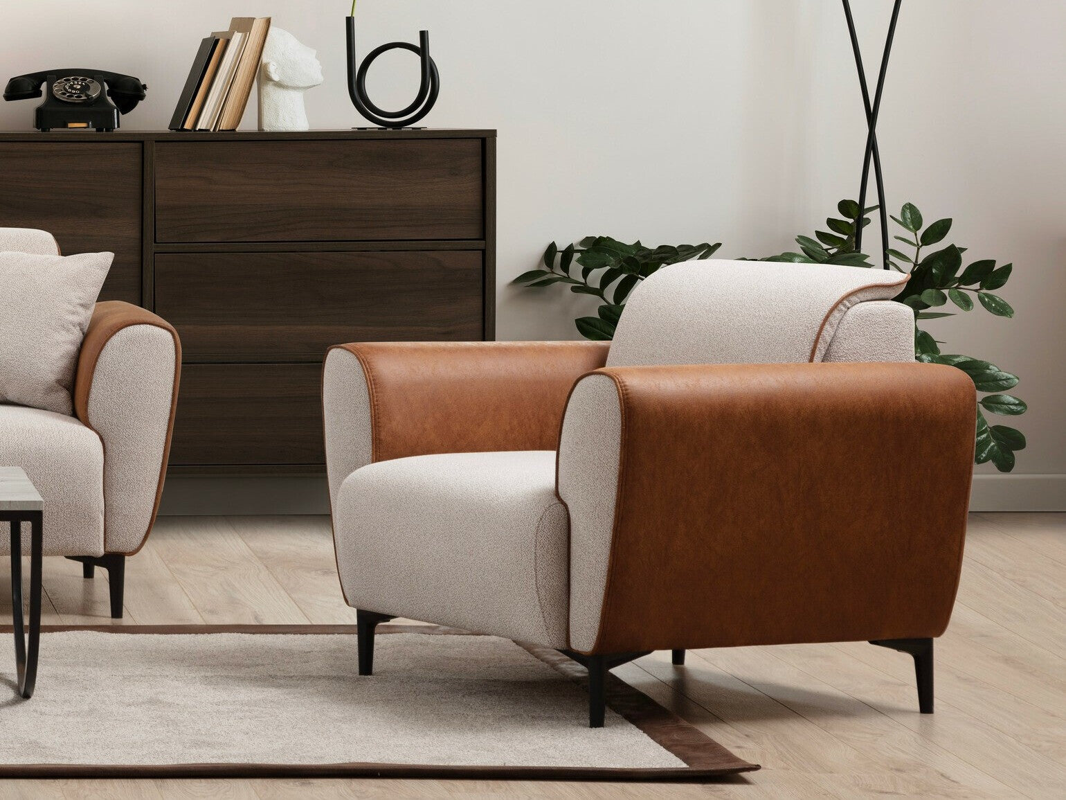 Fotelis Aren - Beige
