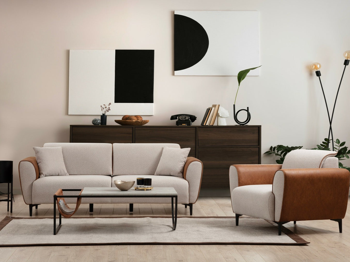 Fotelis Aren - Beige