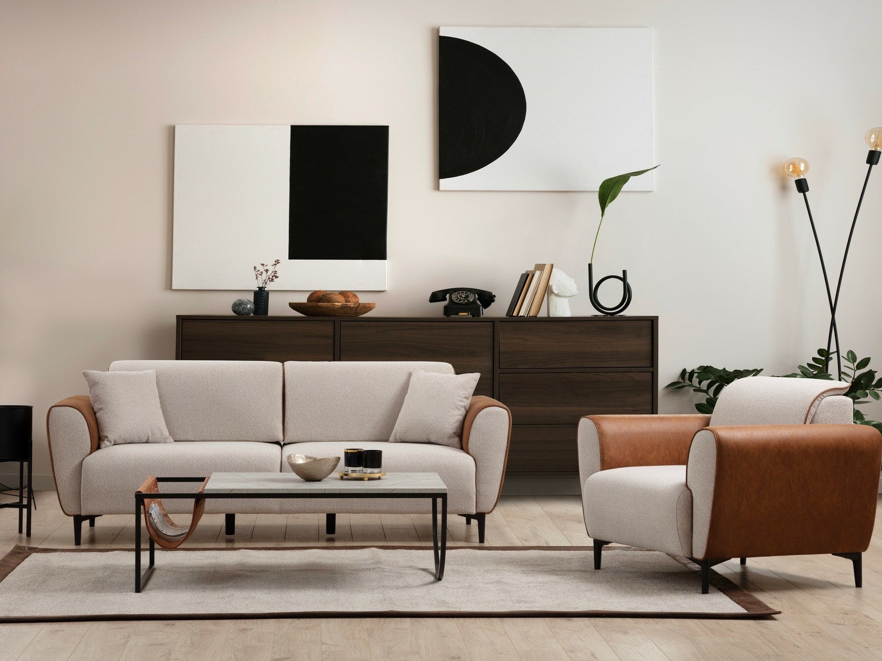 Fotelis Aren - Beige