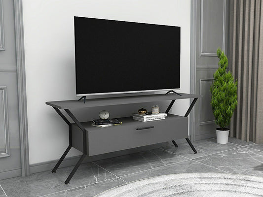 TV staliukas TV Stand Tarz 854KLN3078, Spalva: Antracitas