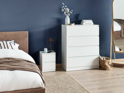Naktinis staliukas 2 Stalčius Lovoside Stalas WINNIPEG Balta 610755